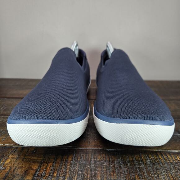 Vessi Boardwalk Slip On Mens Size 11 Waterproof Shoes Sneakers Sea Blue